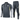 Conjunto Agasalho Comissão Atlético Mineiro 24/25 - Cinza